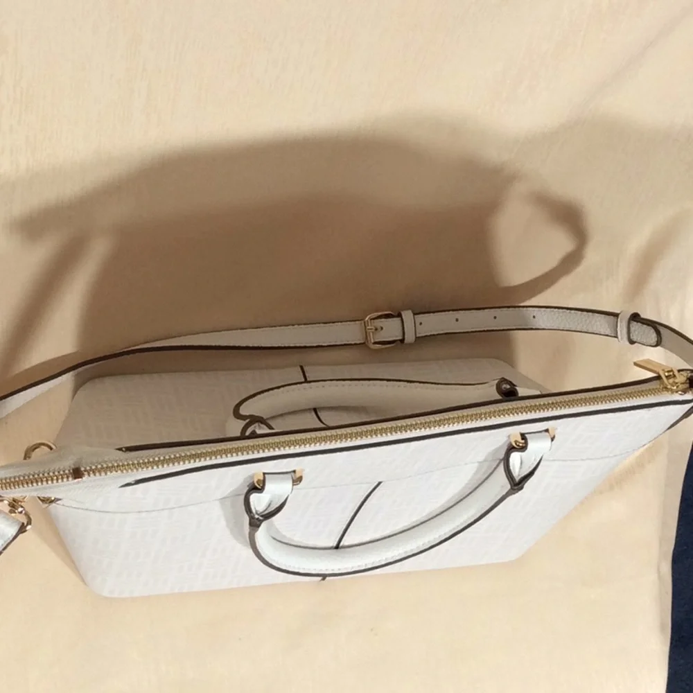 Anne Klein Dome Satchel Handbag Crossbody Purse